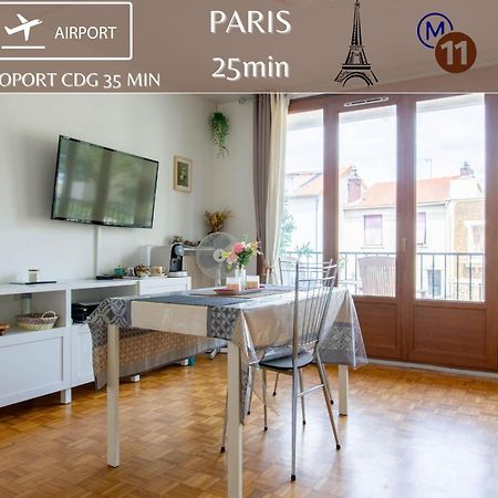 Appart Hotel - Le Nid - 25Min Paris Romainville Exteriér fotografie